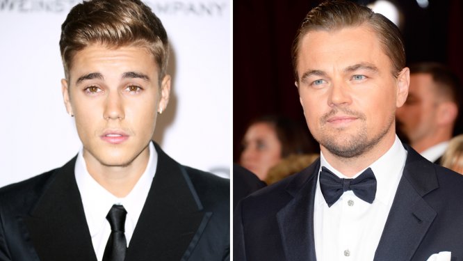 Justin Bieber Leonardo DiCaprio
