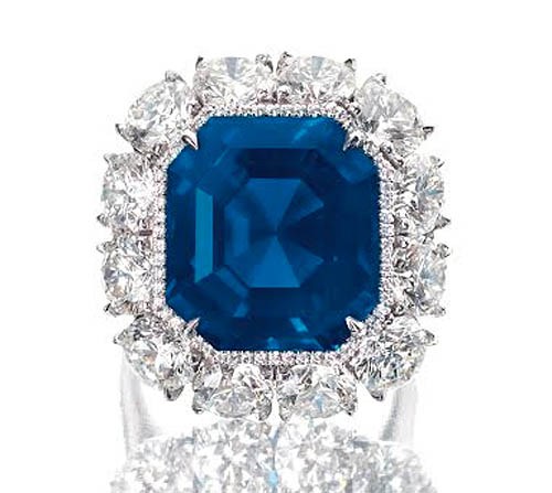 17,16 ct. safir yüzük